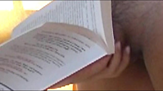 Big Tits Brunette plays with Balls to Milk the Precum of Hungry Cock