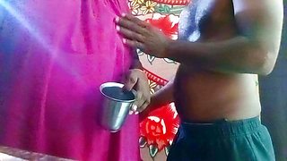 Boss  having sex with Indian Tamil desi maid chubby women