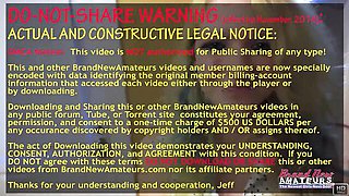 Brand New Amateurs featuring Chelsie Rae's doggystyle action