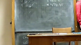 Strapping & Corner Time for Cheeky Student Alisha