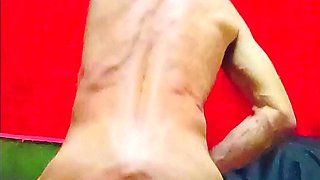 Fucking on dildo