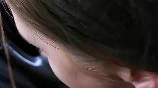 Amateur Blowjob Fun with Hot Body Brunette Babes
