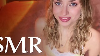 ASMR. Seductive petite blonde Fast and Aggressive Mic Pumping Your Cock and Make You CUM. Lissa Piccola