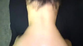 College Amateur Shoving Dick up Ass