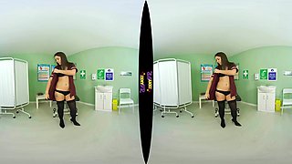 After Care; Nurse Striptease Solo Patient Petite Small Tits