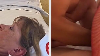 Granny Nurse: Sucking Cock & Fucking Dildos