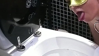 Slave Slut Mouth Served as a Toilet