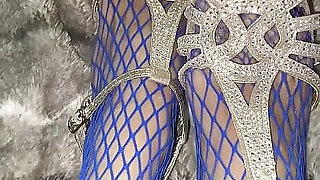 Melove's Compilation of Fishnet in High Heels