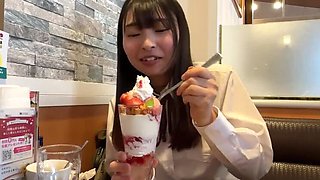 Innocent Asian Teen Gets Sensitive in Secret Hotel Fuck - Long Hair, Cute & Horny