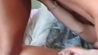 Two Hot Bisexual MILFs Ass Fucked and Cummed on Hairy Pussy by Huge Vintage Cock