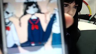 Brunette Solo Webcam Masturbation