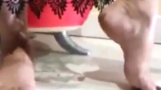 Foot Fetiche Lesbian Solo - 1