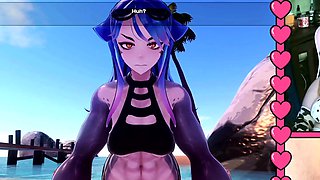 Awesome hentai anal sex with stunning excited nurse