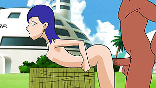 Bulma with Vegueta, Dragon Ball Z