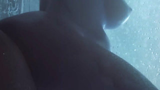 Pregnant Widowmaker Getting Her Tight Purple Pussy Fucked From Behind & Creampied