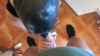 POV Smoking Blowjob with Huge Load of Cum on My Mouth