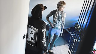 Tinder date ANAL fuck with a TATTOOED pornstar