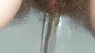 Pee Pissing in the Toilet
