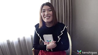 Tenshigao featuring cocotte's masturbation clip