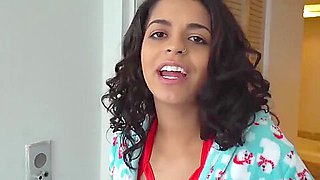 hot horny sister vienna black makes step brother cum so fast