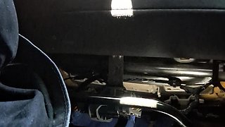 Public washroom & car jerk off