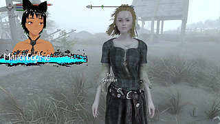 Skyrim B and L Sex Mod Having Sex on a Farm Out in the Field