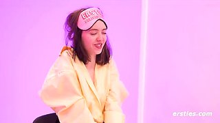 German Amateur Ava's 5 Senses Blowjob & Hardcore Sex - Lucky Guy Wins Pussy Fingering