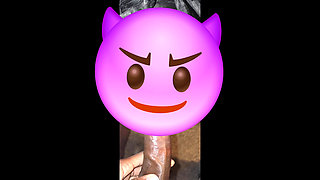 Amateur Home made BBW sucks black cock it made her late for work