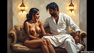 Indian aunty fucked by collage boys hardcore gangbang sex