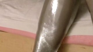 Slave Doll Aaruna Diary 9 Anal Ballet Boot Orgasm Squirting Chastity Belt Metal Electric Butt Plug