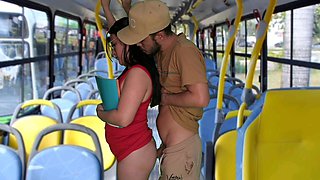 Student Being Groped on the Bus in Public!