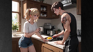 Step brother fuck me very hard