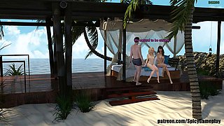 Adventures Of Willy D Two Sexy Naked Girls On The Beach Ep 2