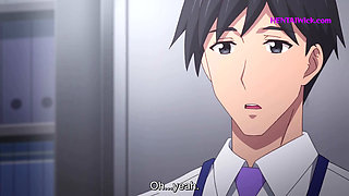 From Shy to Soaked: Rough Desk Pound for My Coworker - Anime Hentai, ENG Sub