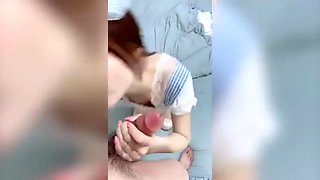 Chinese couple: Blowjob, Amateur  Pussy Fuck Porn