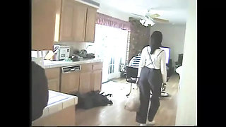 Black on Black Vintage Fuck with a Young Black Slut