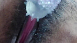 She Got Naked and Masturbated with a Dildo in Her Pussy