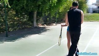 Adriana Chechik pounded and facialized