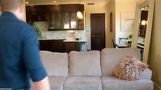 PenthouseGold.com - Hotwife Wifey Summer Vixen Munches On Knob And Takes A Doggy style Shagging