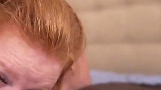 BBW Redhead Dominates New Male Talent in Steamy Double Feature Sex Tape: Julie Ginger