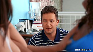 Rough And Raunchy Group Fuck With Van Wylde, Bella Rolland, Scarlit Scandal - Brazzers