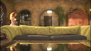 Vintage double penetration with hot babes