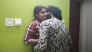 Sharun removing vaishnay's shirt and hot boobs press and kiss on boobs with hot romance, Shirt removal and hot boobs romance,