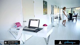 Girlsway my nympho assistant misunderstood my signals after watching my underwear