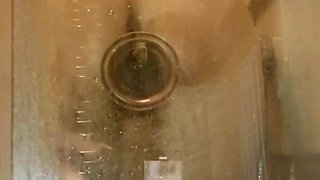 Wife Fucks Herself in the Shower