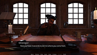 Helping Pirate Ganthar to Relax in Booty Bay by Giving Sloppy Blowjob