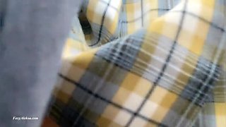 FoxyAleksa Gets Creampie on Bus - Random Stranger Fucks Teen in School Uniform