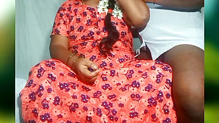 Tamil Nighty aunty homemade sex