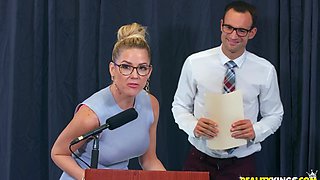 Attractive MILF and seductress 3some arousing xxx video