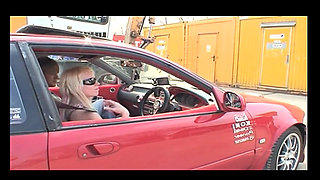 Young Blonde with Nice Tits Fucked Outdoor by Big Cock